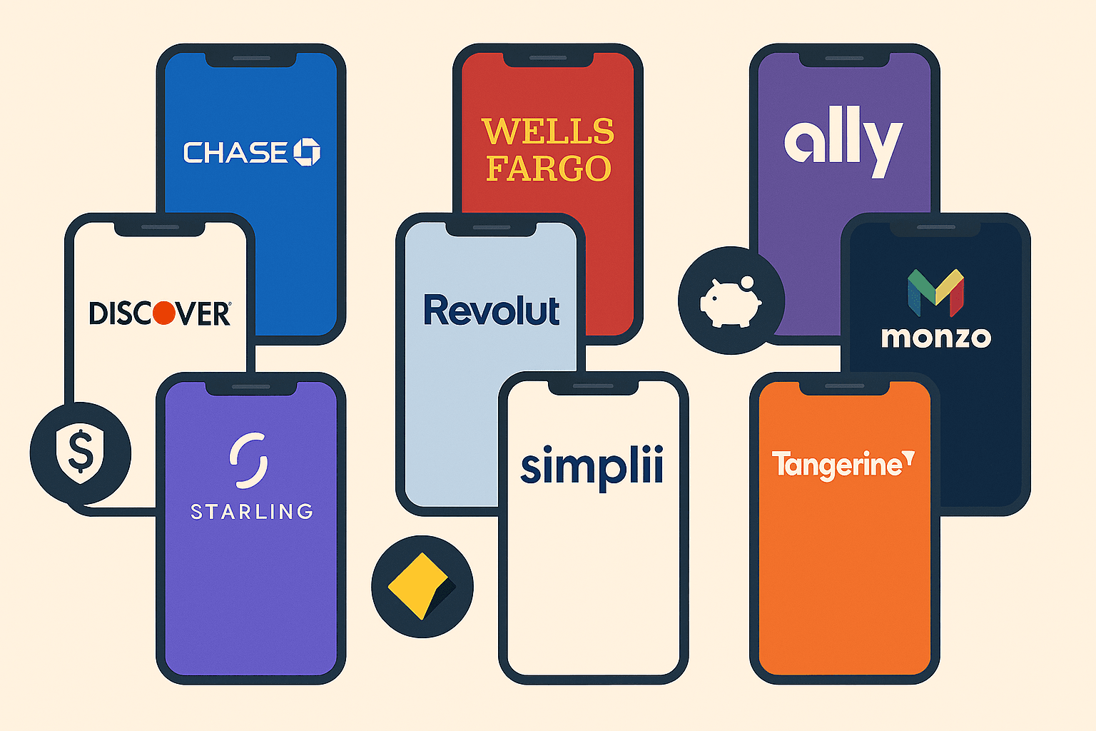 Best 10 Digital Banking Apps in USA, UK, Canada & Australia