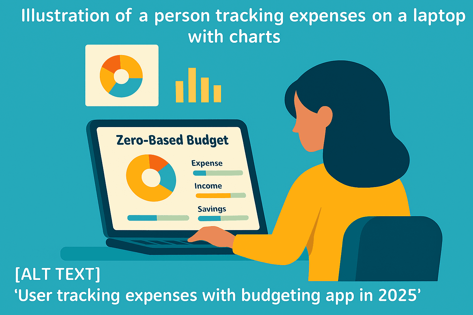 User tracking expenses with best budgeting apps in 2025