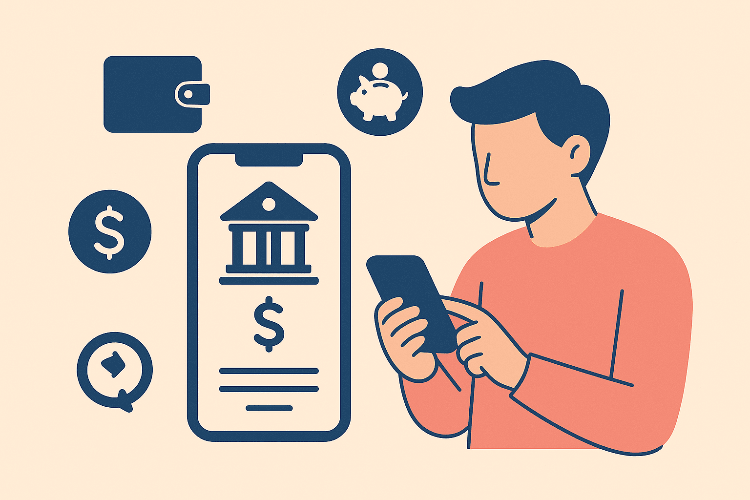 Difference between traditional banking and digital banking apps